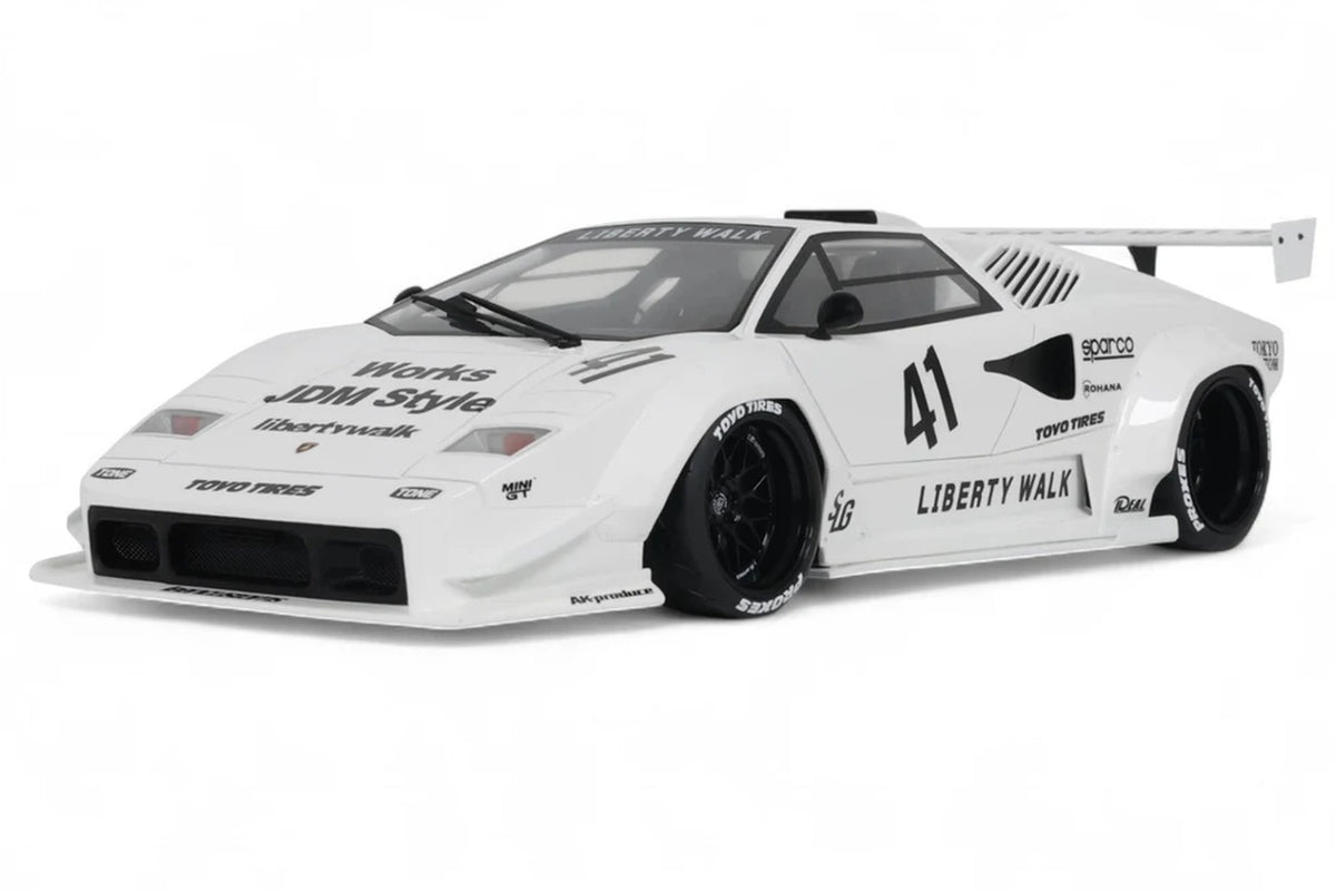 GT Spirit 2023 Lamborghini Countach LB-Works White 1:18