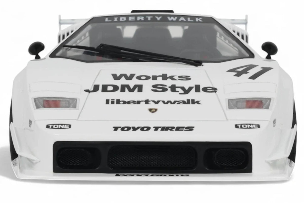 GT Spirit 2023 Lamborghini Countach LB-Works White 1:18