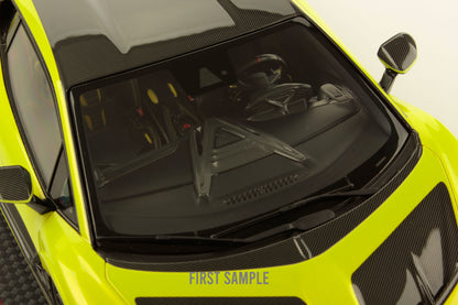 MR Models 2025 Lamborghini Fenomeno Giallo Crius (Yellow/Black) WITH DISPLAY 1:18