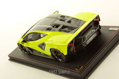 MR Models 2025 Lamborghini Fenomeno Giallo Crius (Yellow/Black) WITH DISPLAY 1:18