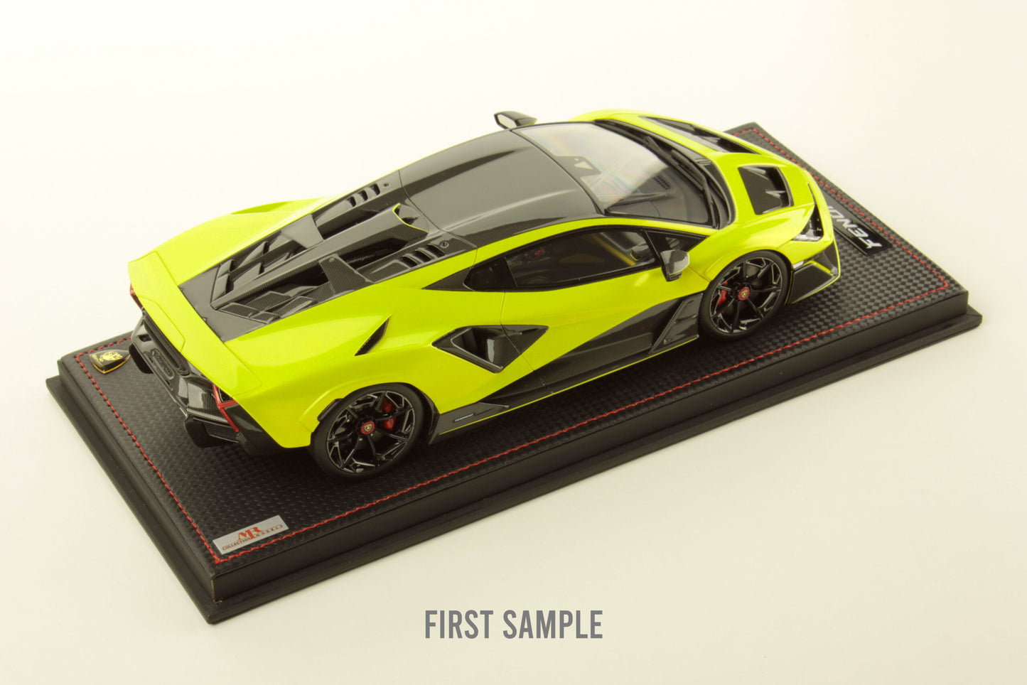 MR Models 2025 Lamborghini Fenomeno Giallo Crius (Yellow/Black) WITH DISPLAY 1:18