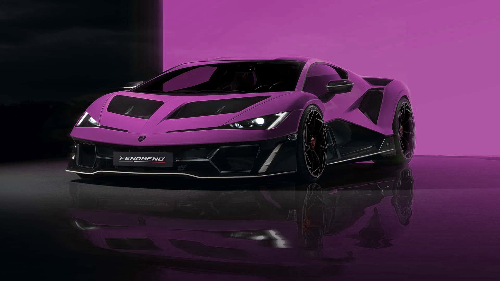 MR Models 2025 Lamborghini Fenomeno Viola 30th (Purple) 1:18 WITH DISP ...