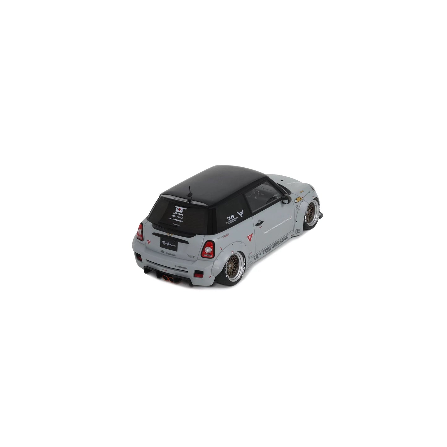 Otto 2015 Mini Cooper R56 LB Works LB Nation Grey 1:18