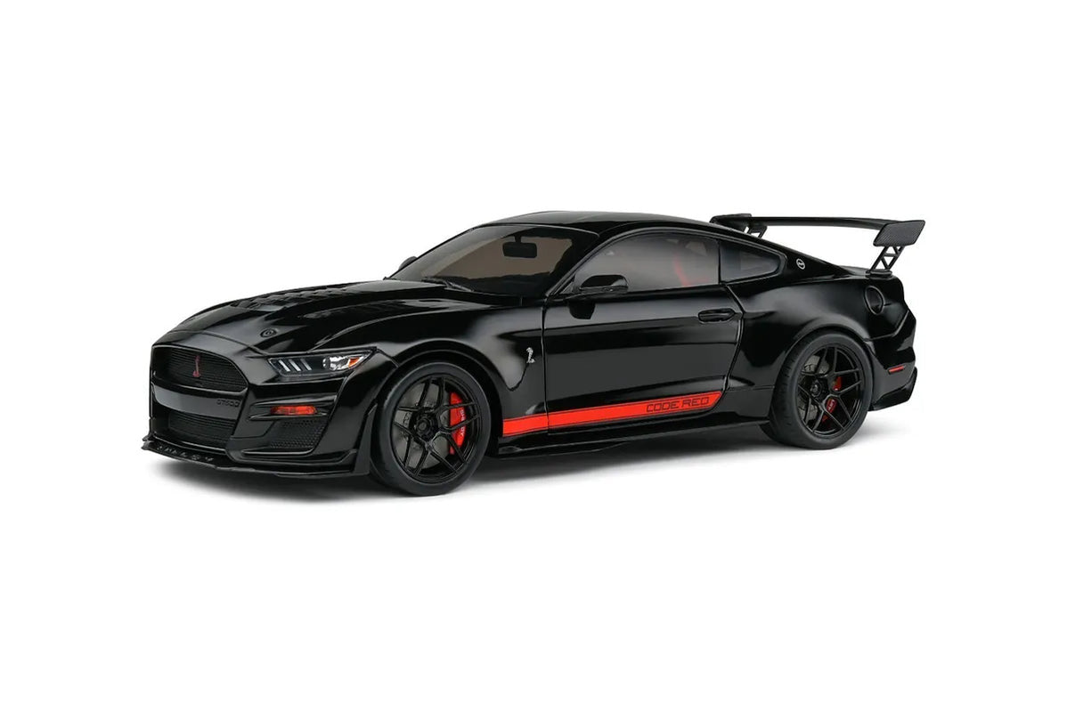 Solido 2022 Ford Shelby Mustang GT500 Code Red Black w/ Red 1:18