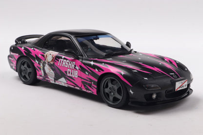 Solido 1999 Mazda RX7 FD3RS Itasha Works Black and Fuscia 1:18