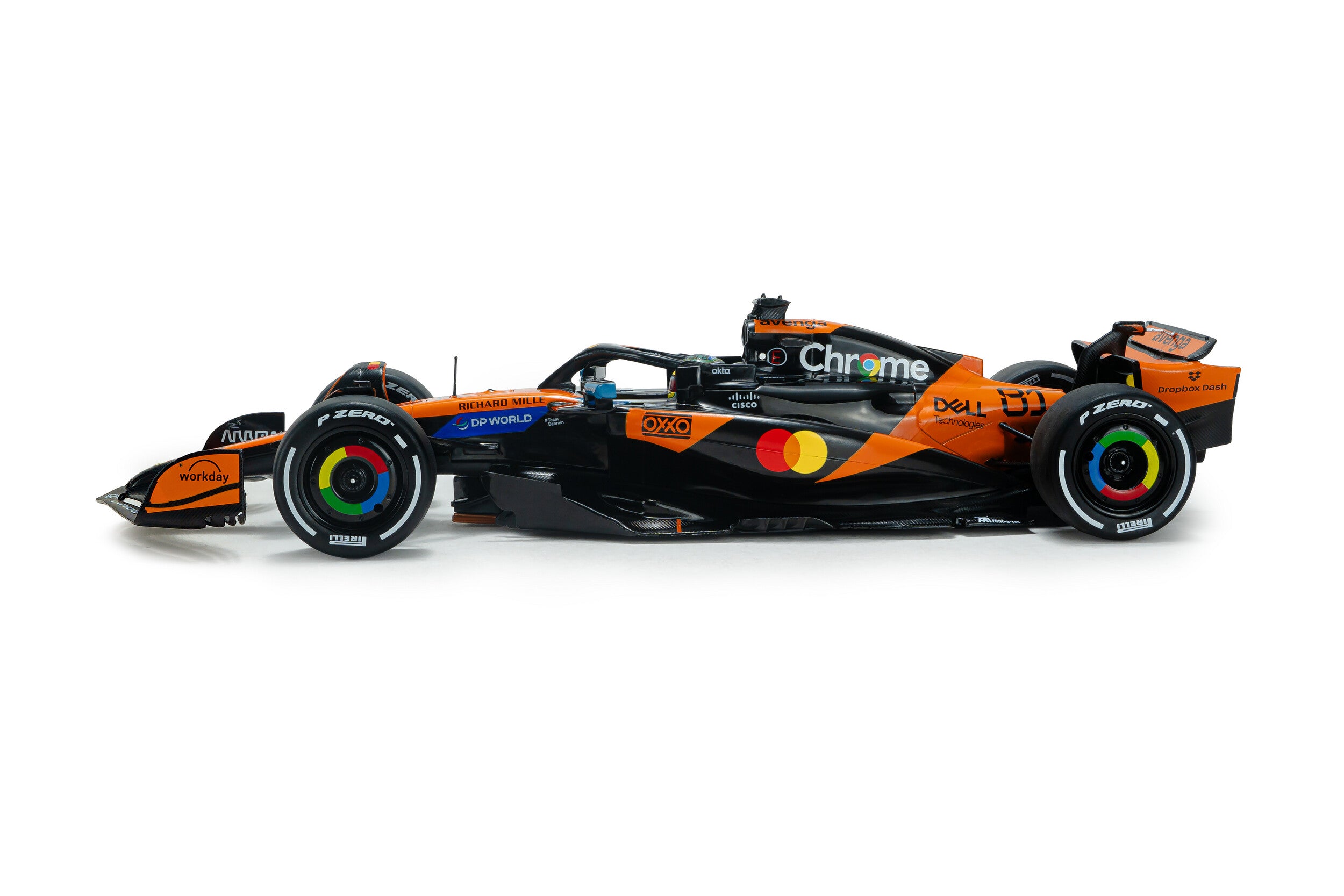 McLaren Formula 1 Team ベスト グレー/オレンジ Solido Mclaren F1 Team MCL39 Orange #81 O. Piastri Winner China GP