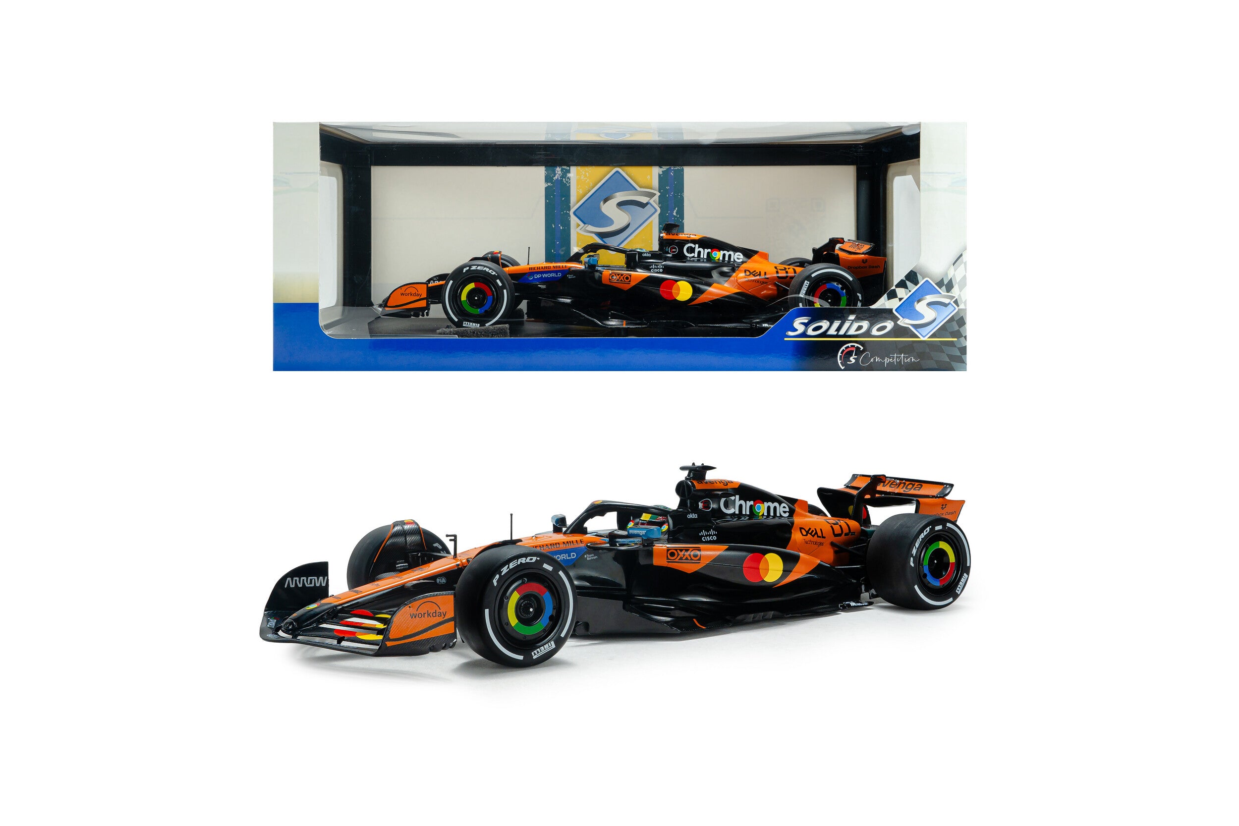 Solido Mclaren F1 Team MCL39 Orange #81 O. Piastri Winner China GP