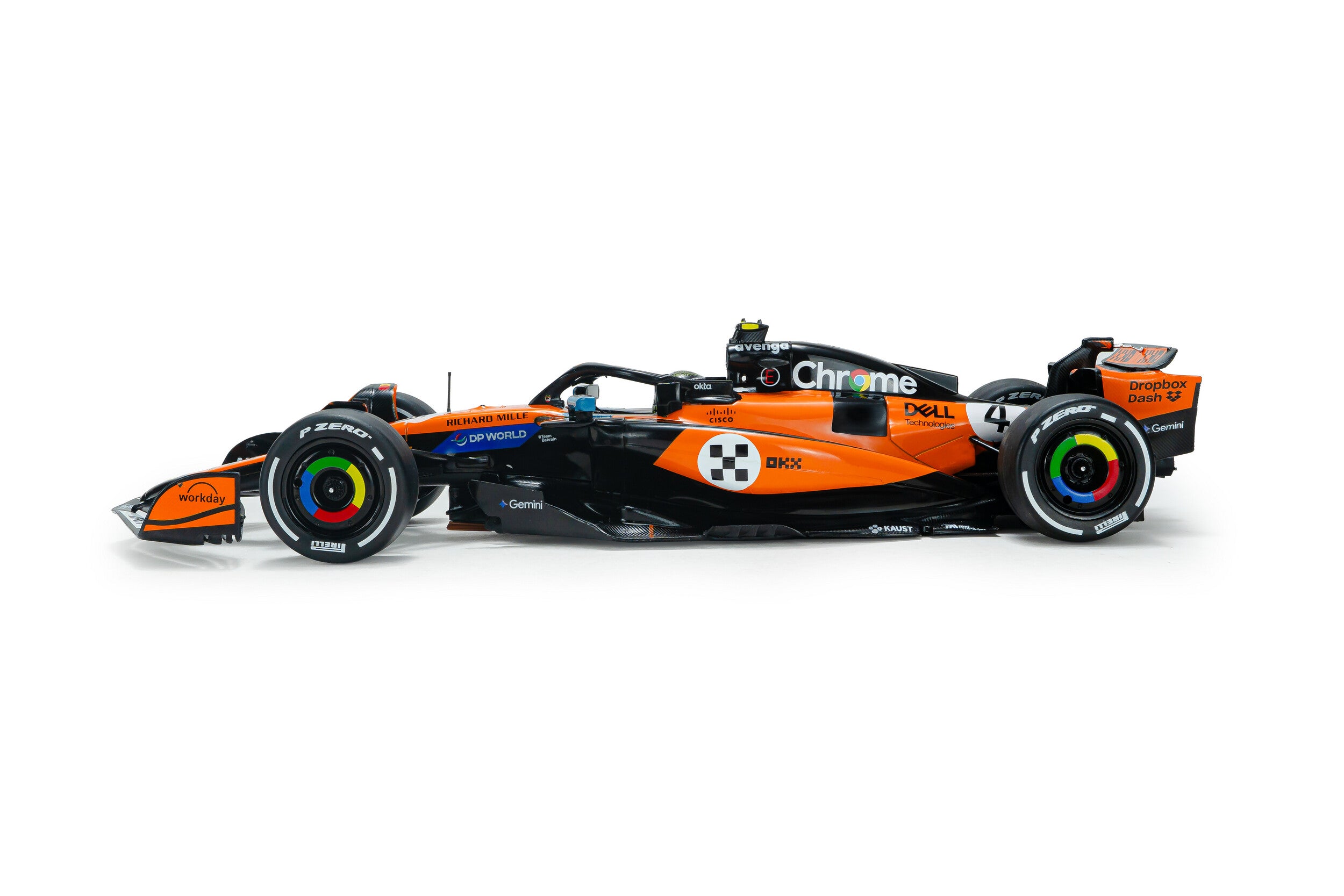 McLaren F1 1/18 コレクターズクラブエディション Solido Mclaren F1 Team MCL39 Orange #4 L. Norris Winner Monaco GP