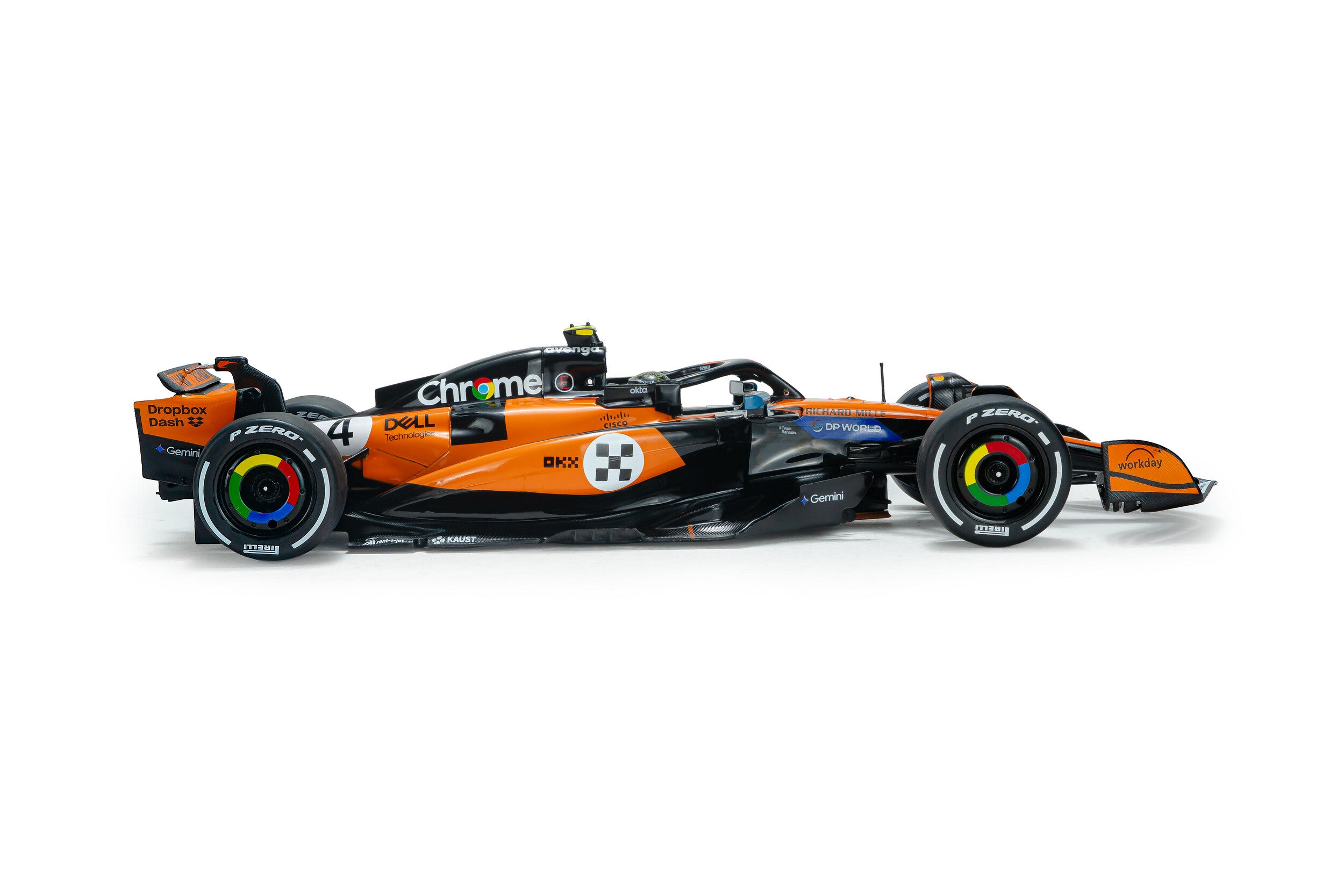 Solido Mclaren F1 Team MCL39 Orange #4 L. Norris Winner Monaco GP