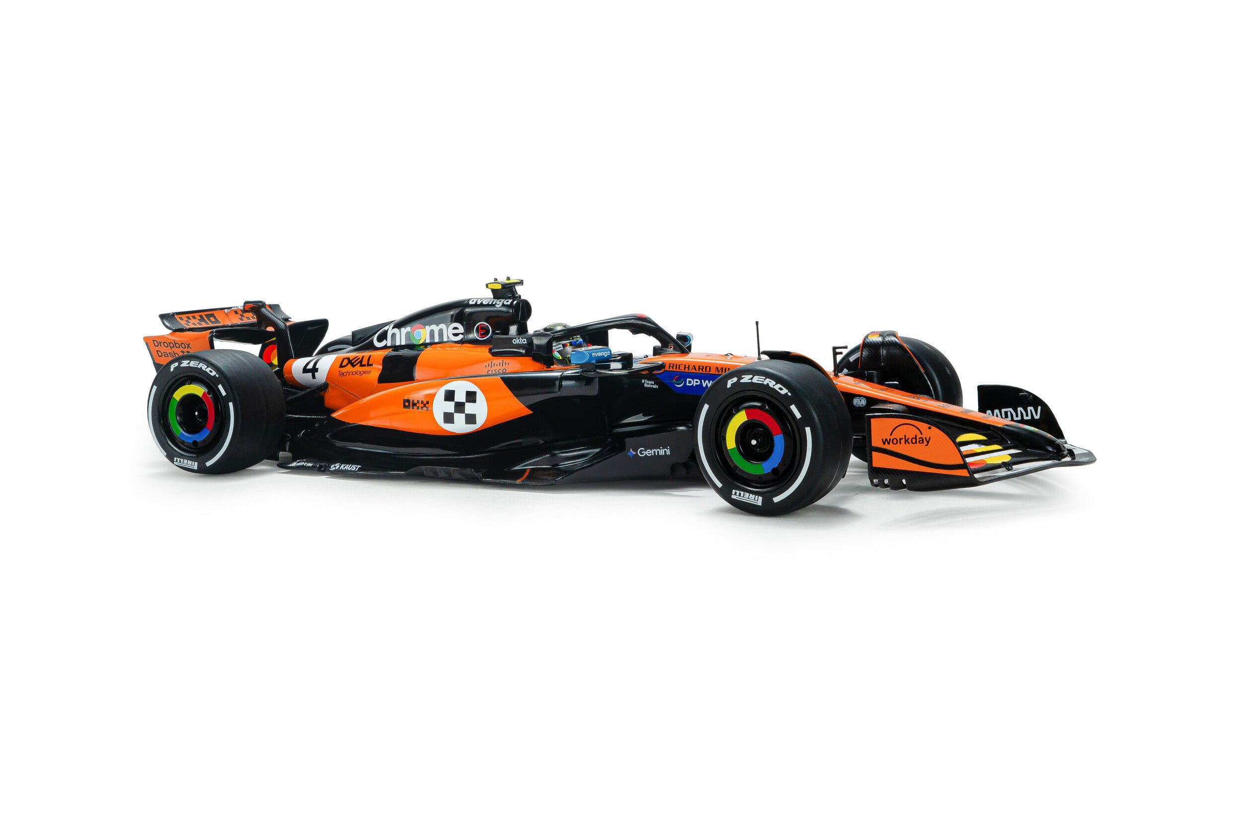 Solido Mclaren F1 Team MCL39 Orange #4 L. Norris Winner Monaco GP