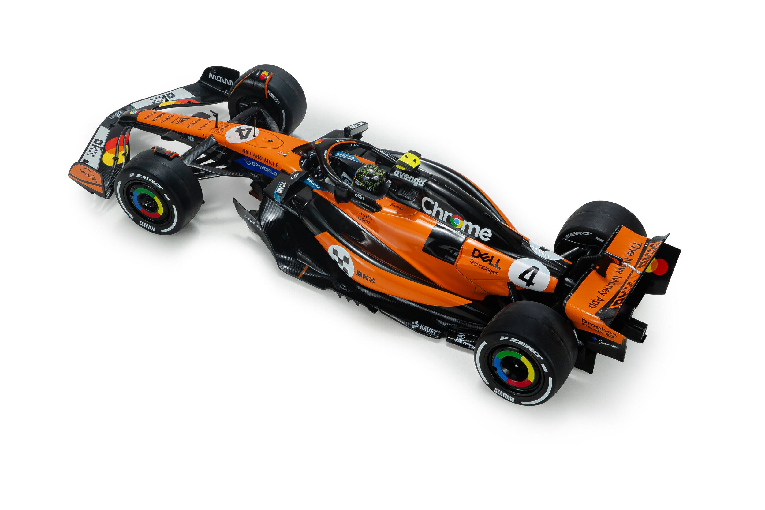 Solido Mclaren F1 Team MCL39 Orange #4 L. Norris Winner Monaco GP