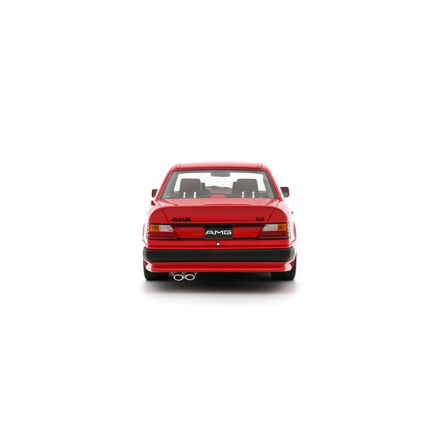 Otto 1987 Mercedes-Benz 300E AMG 6.0 (W124) Signal Red 568 1:18