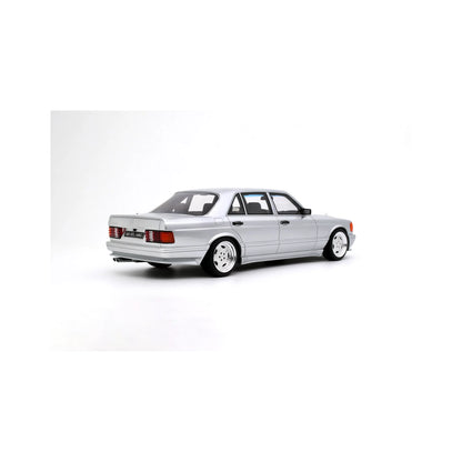Otto 1989 Mercedes-Benz 560 6.0L SEL AMG W126 Brilliant Silver 1:18
