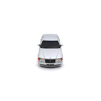 Otto 1989 Mercedes-Benz 560 6.0L SEL AMG W126 Brilliant Silver 1:18