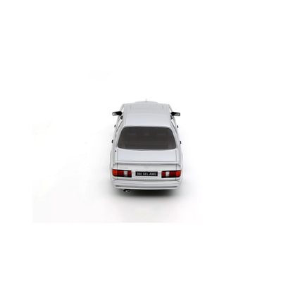 Otto 1989 Mercedes-Benz 560 6.0L SEL AMG W126 Brilliant Silver 1:18