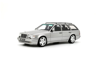 Otto 1996 Mercedes-Benz 70TE AMG W124 Wagon Brilliant Silver 744 1:18