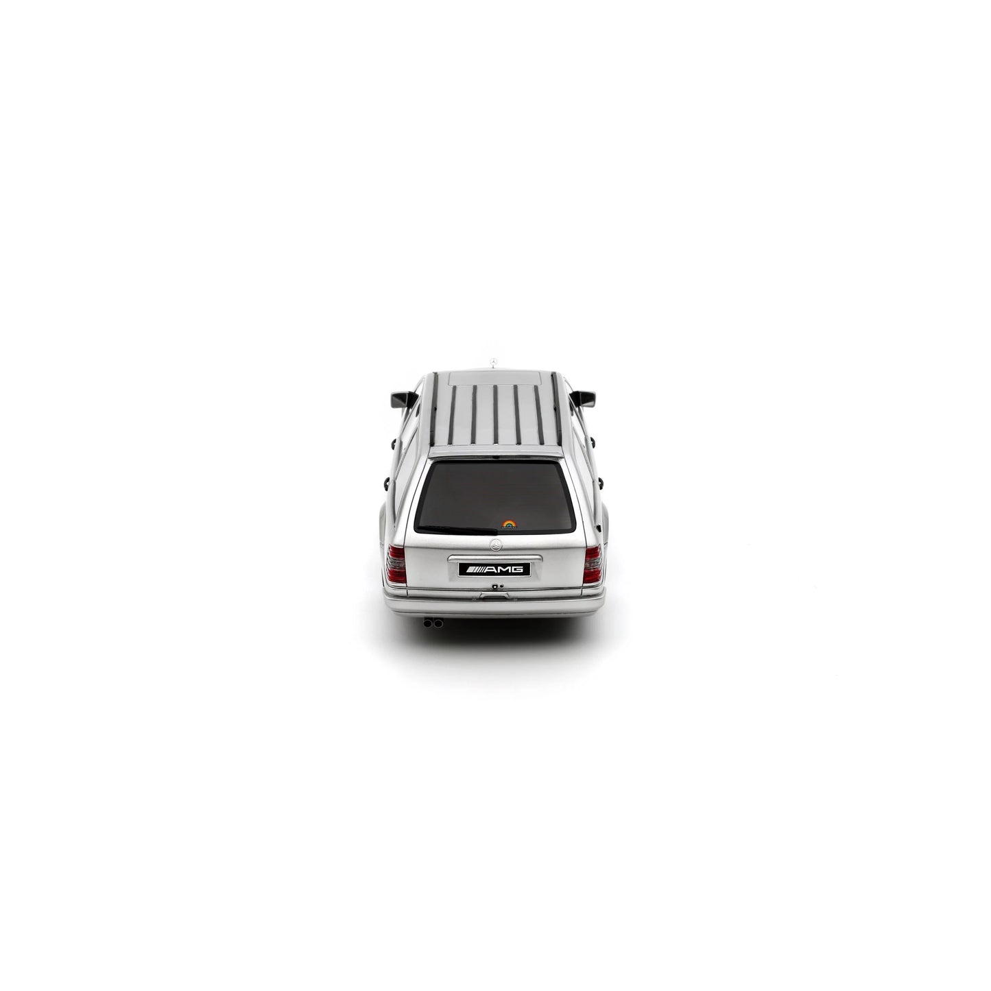 Otto 1996 Mercedes-Benz 70TE AMG W124 Wagon Brilliant Silver 744 1:18