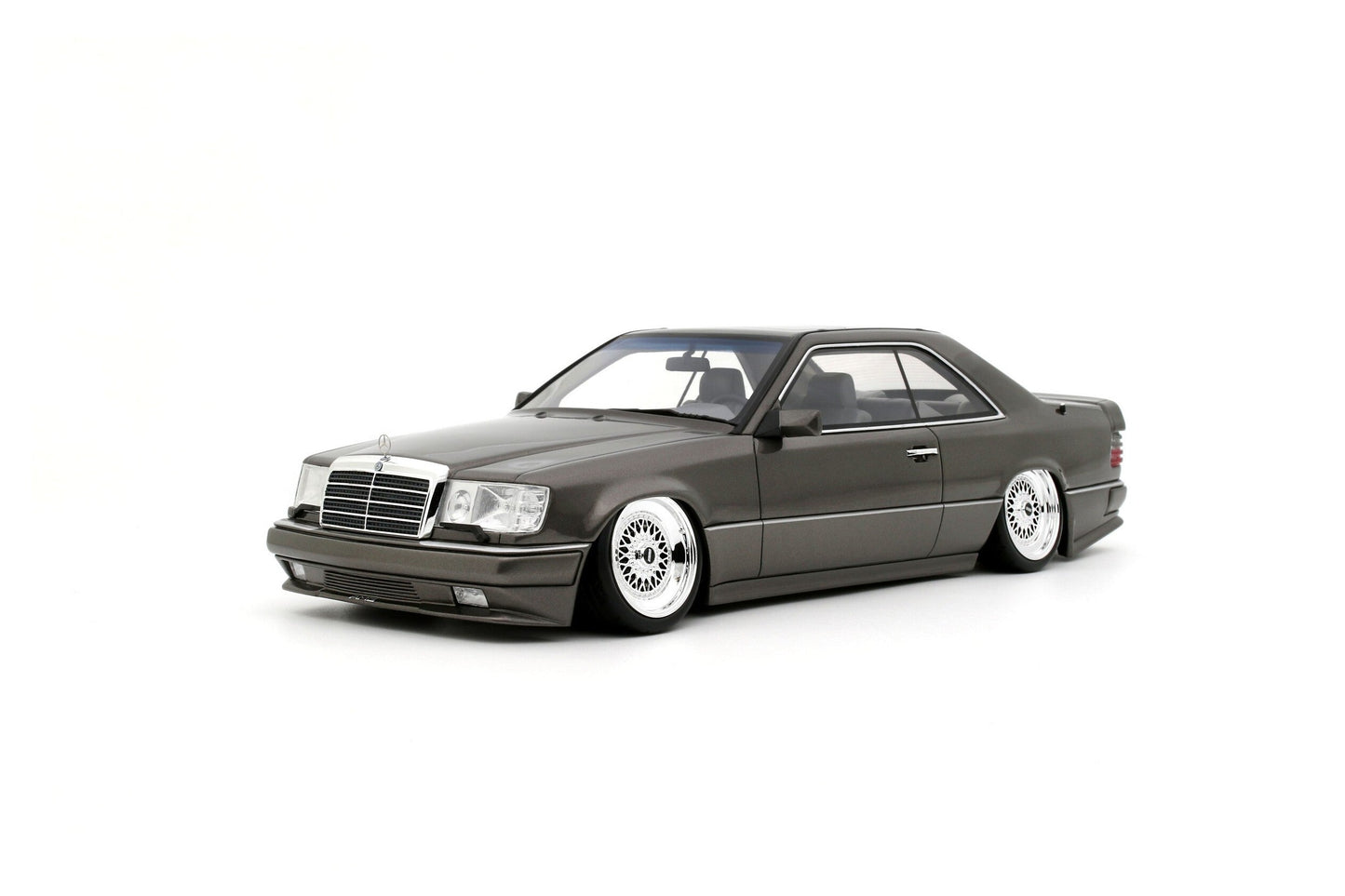 Otto 1993 Mercedes-Benz E-Class Coupe (C124) AMG "Stance" 2022 Anthracite Grey 1:18