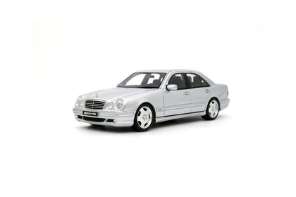 Otto 2001 Mercedes-Benz E55 AMG W210 Brilliant Silver 744 1:18