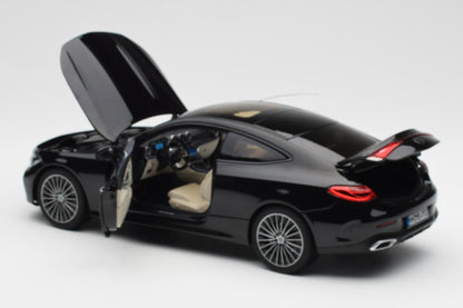 Norev 2024 Mercedes-Benz CLE Coupe C236 Obsidian Black Metallic 1:18