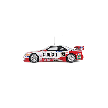 Otto 1996 Nissan Skyline GT-R LM R33 #23 1996 Le MansWhite & Red 1:18