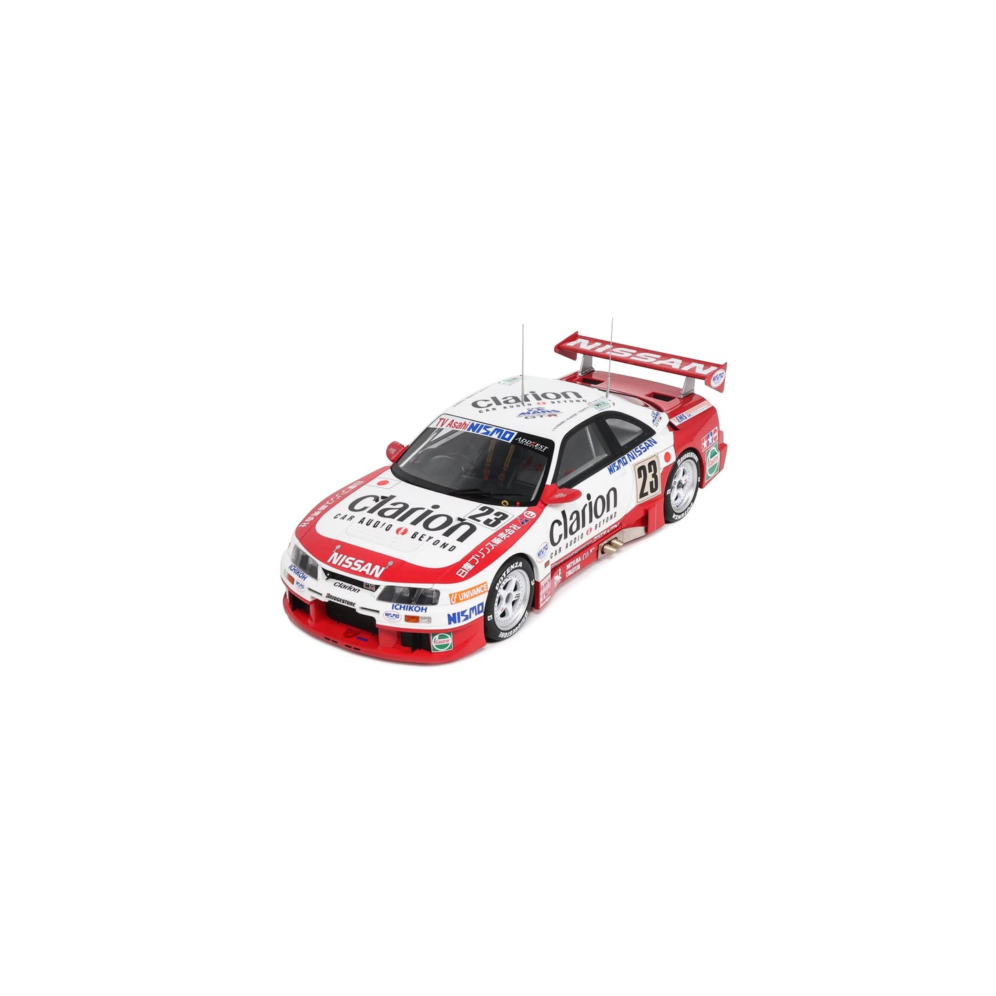 Otto 1996 Nissan Skyline GT-R LM R33 #23 1996 Le MansWhite & Red 1:18