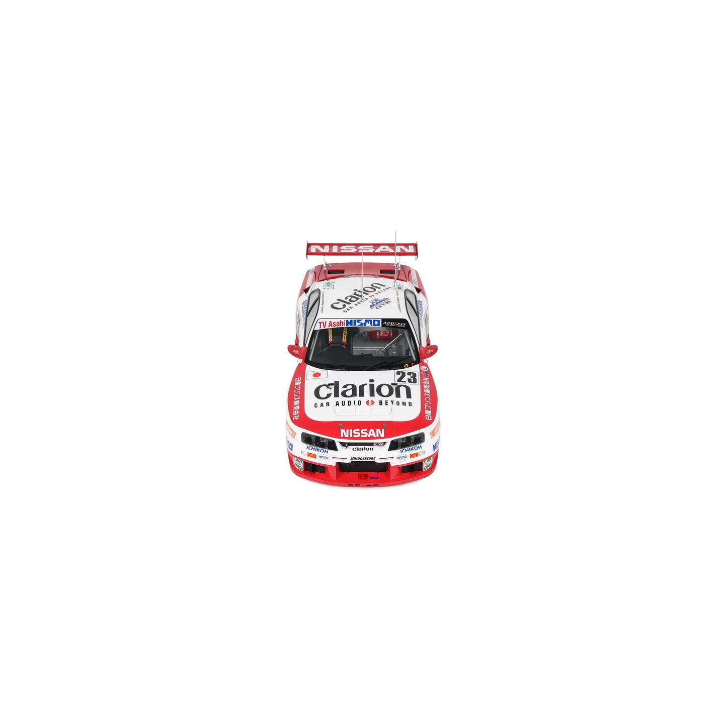 Otto 1996 Nissan Skyline GT-R LM R33 #23 1996 Le MansWhite & Red 1:18