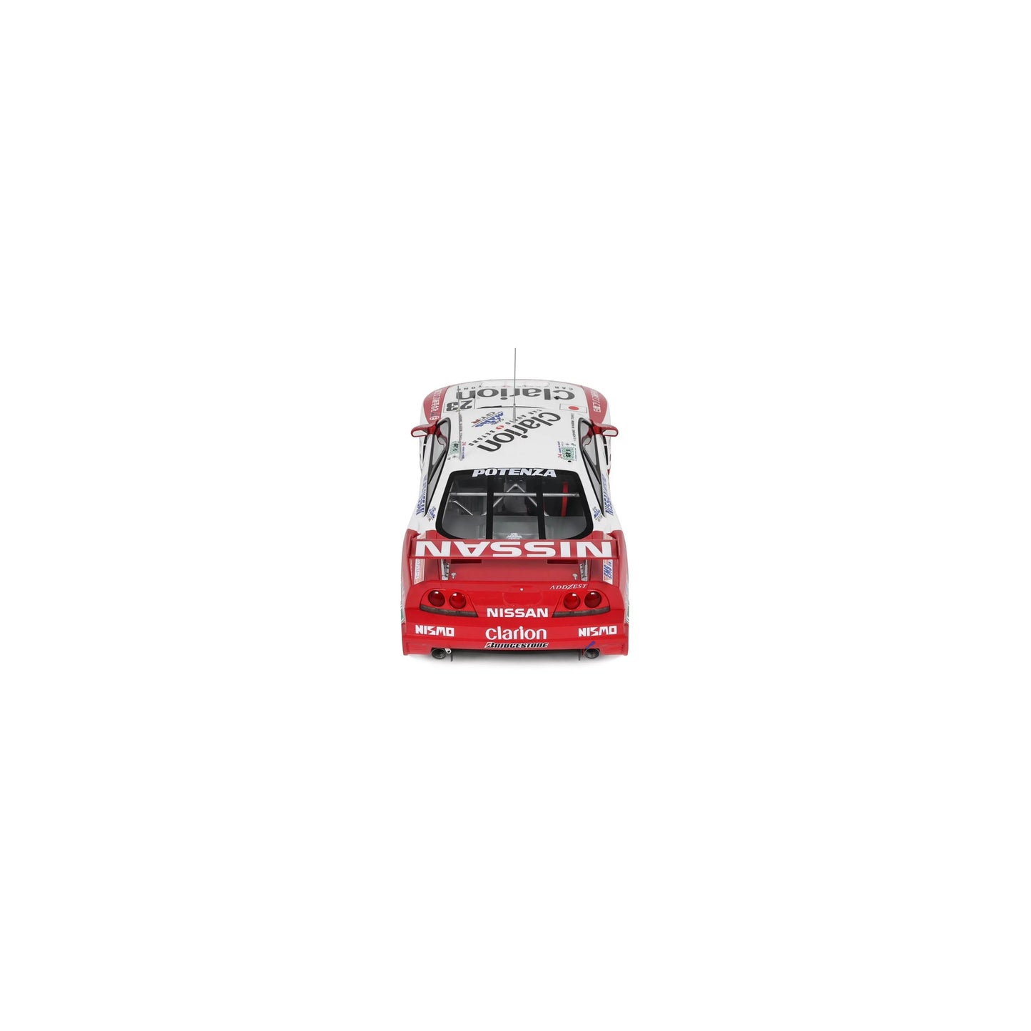 Otto 1996 Nissan Skyline GT-R LM R33 #23 1996 Le MansWhite & Red 1:18
