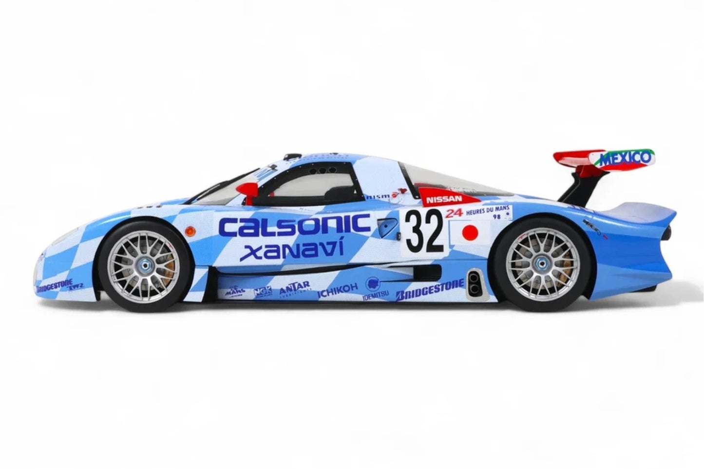 GT Spirit Nissan R390 GT1 3.5L Turbo Team Nissan Motorsport #32 Le Mans 1998 1:18