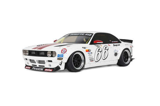 Otto 2024 Nissan Silvia (S14) #66 Boss Rocket Bunny White 1:18