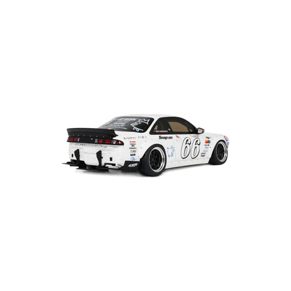 Otto 2024 Nissan Silvia (S14) #66 Boss Rocket Bunny White 1:18