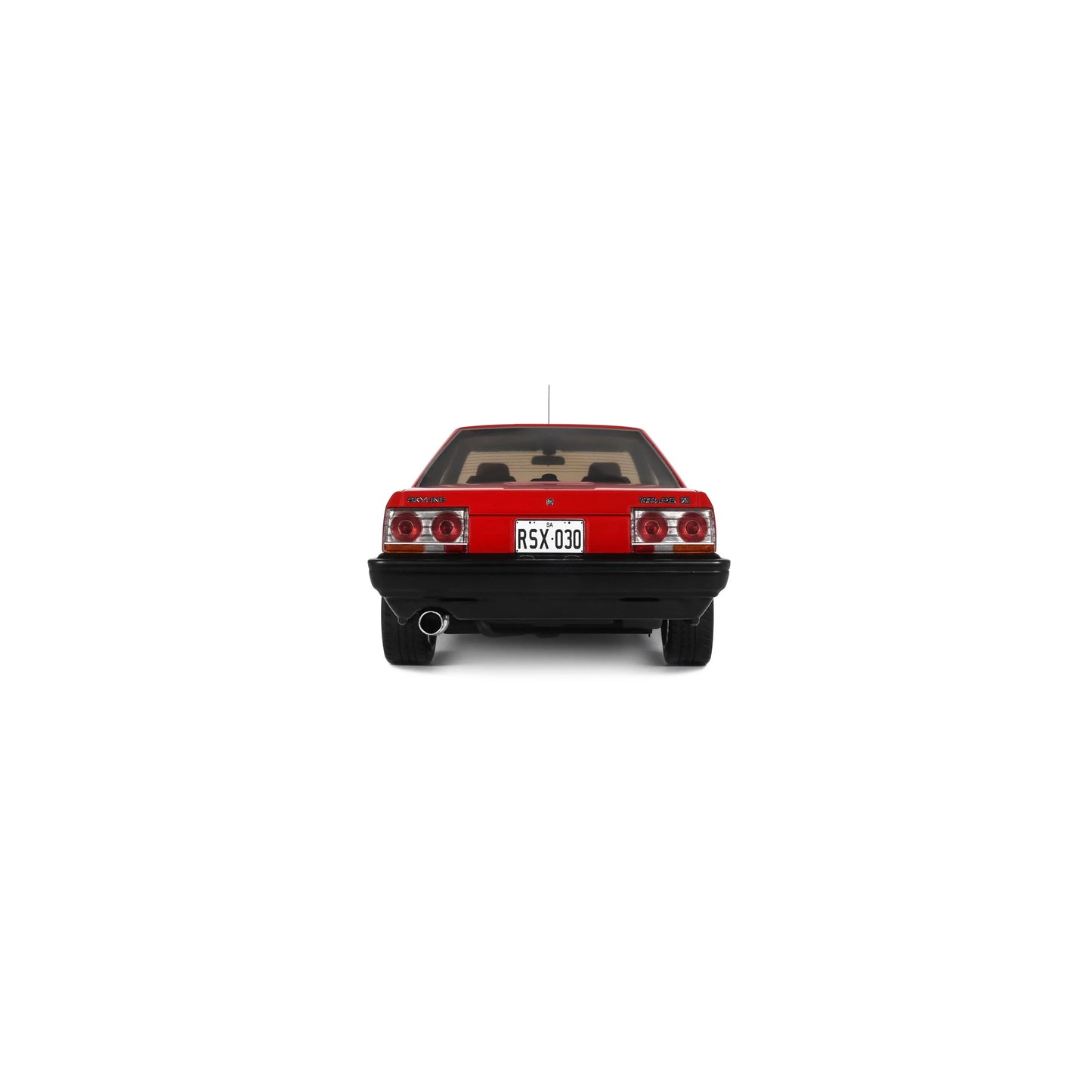 Otto 1984 Nissan Skyline 2000 GT-R R30 RS-X Turbo (DR30 Turbo C) Tuning Red 059 1:18
