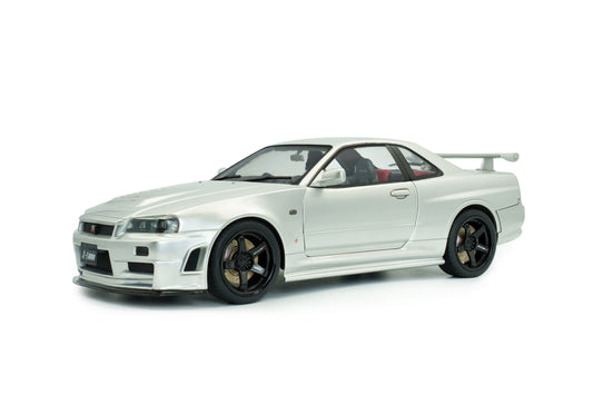 Solido 1999 Nissan Skyline GT-R (R34) Z-tune Silver 1:18