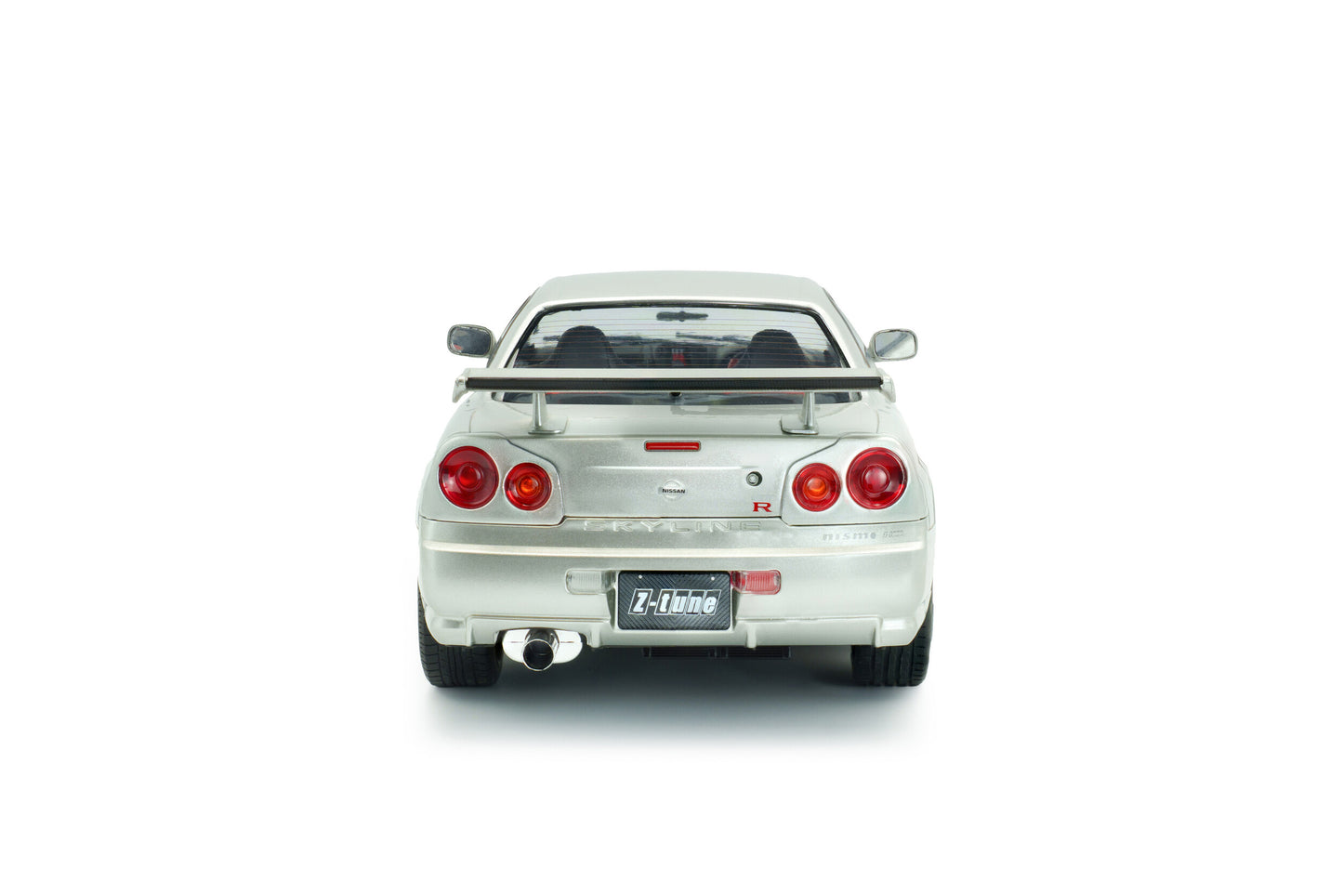 Solido 1999 Nissan Skyline GT-R (R34) Z-tune Silver 1:18