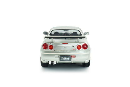 Solido 1999 Nissan Skyline GT-R (R34) Z-tune Silver 1:18
