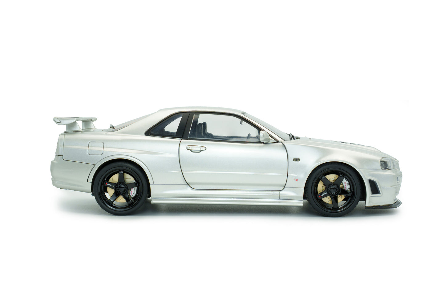 Solido 1999 Nissan Skyline GT-R (R34) Z-tune Silver 1:18