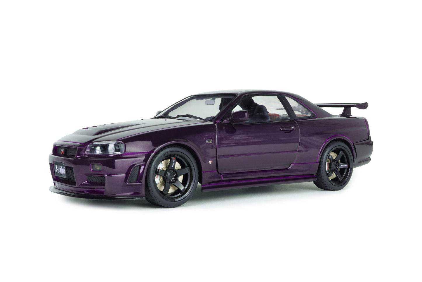 Solido 1999 Nissan Skyline GT-R (R34) Z-tune Midnight Purple 1:18