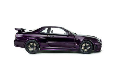 Solido 1999 Nissan Skyline GT-R (R34) Z-tune Midnight Purple 1:18