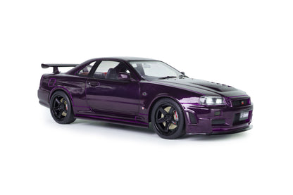 Solido 1999 Nissan Skyline GT-R (R34) Z-tune Midnight Purple 1:18