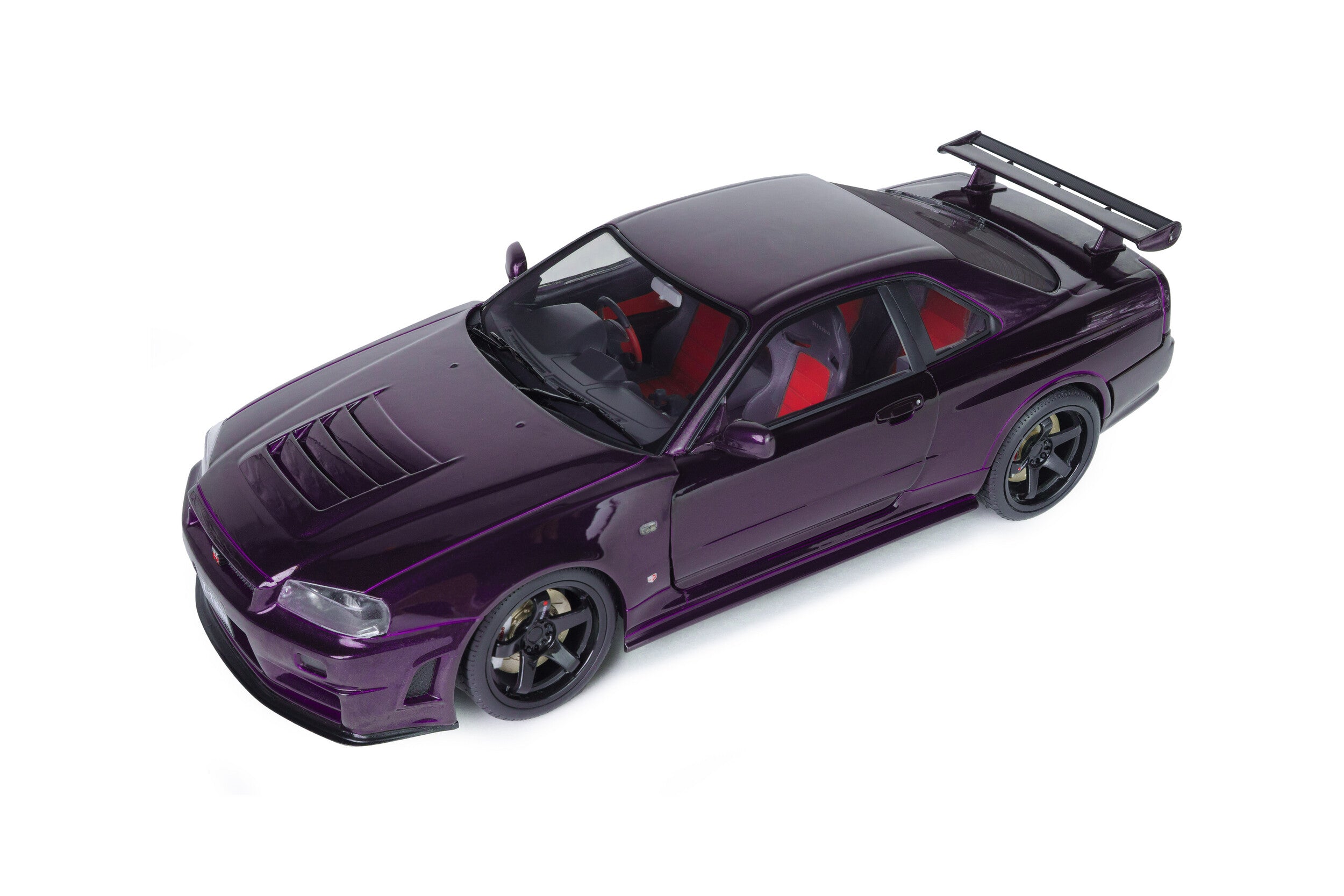 Solido 1999 Nissan Skyline GT-R (R34) Z-tune Midnight Purple 1:18