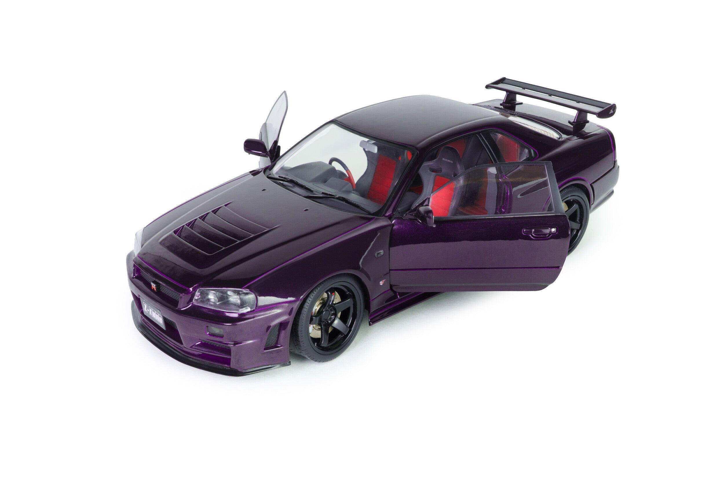Solido 1999 Nissan Skyline GT-R (R34) Z-tune Midnight Purple 1:18