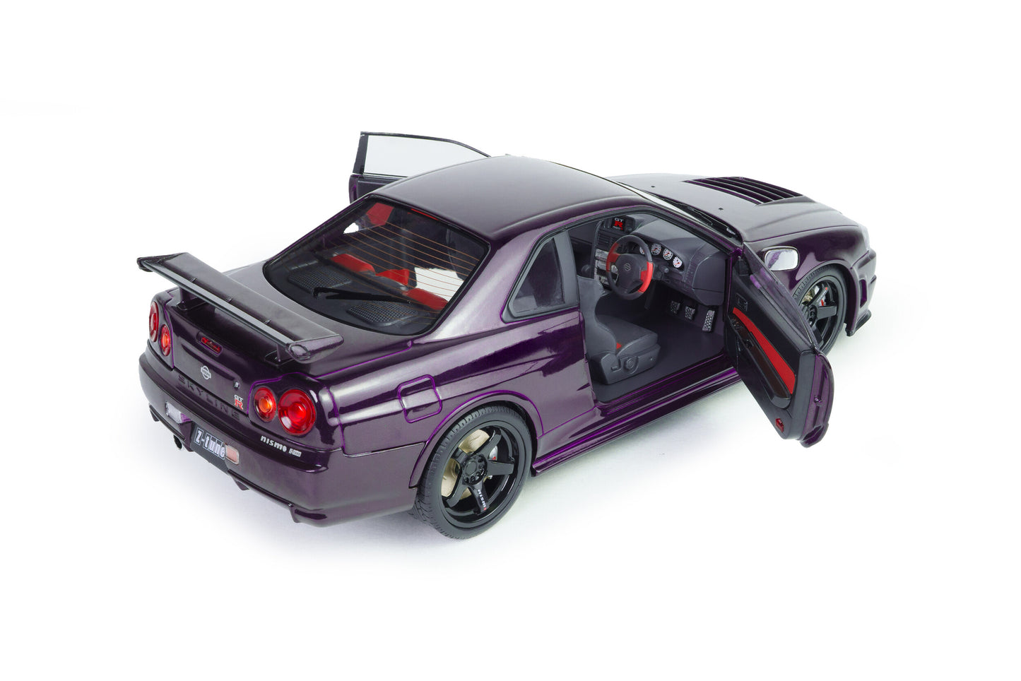 Solido 1999 Nissan Skyline GT-R (R34) Z-tune Midnight Purple 1:18
