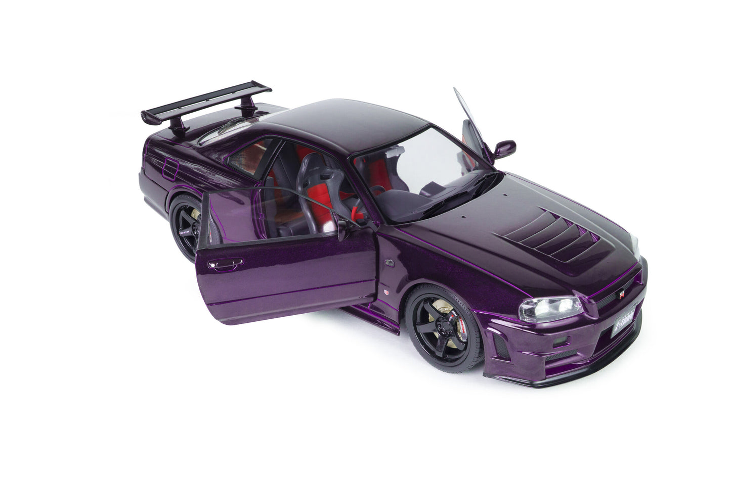 Solido 1999 Nissan Skyline GT-R (R34) Z-tune Midnight Purple 1:18