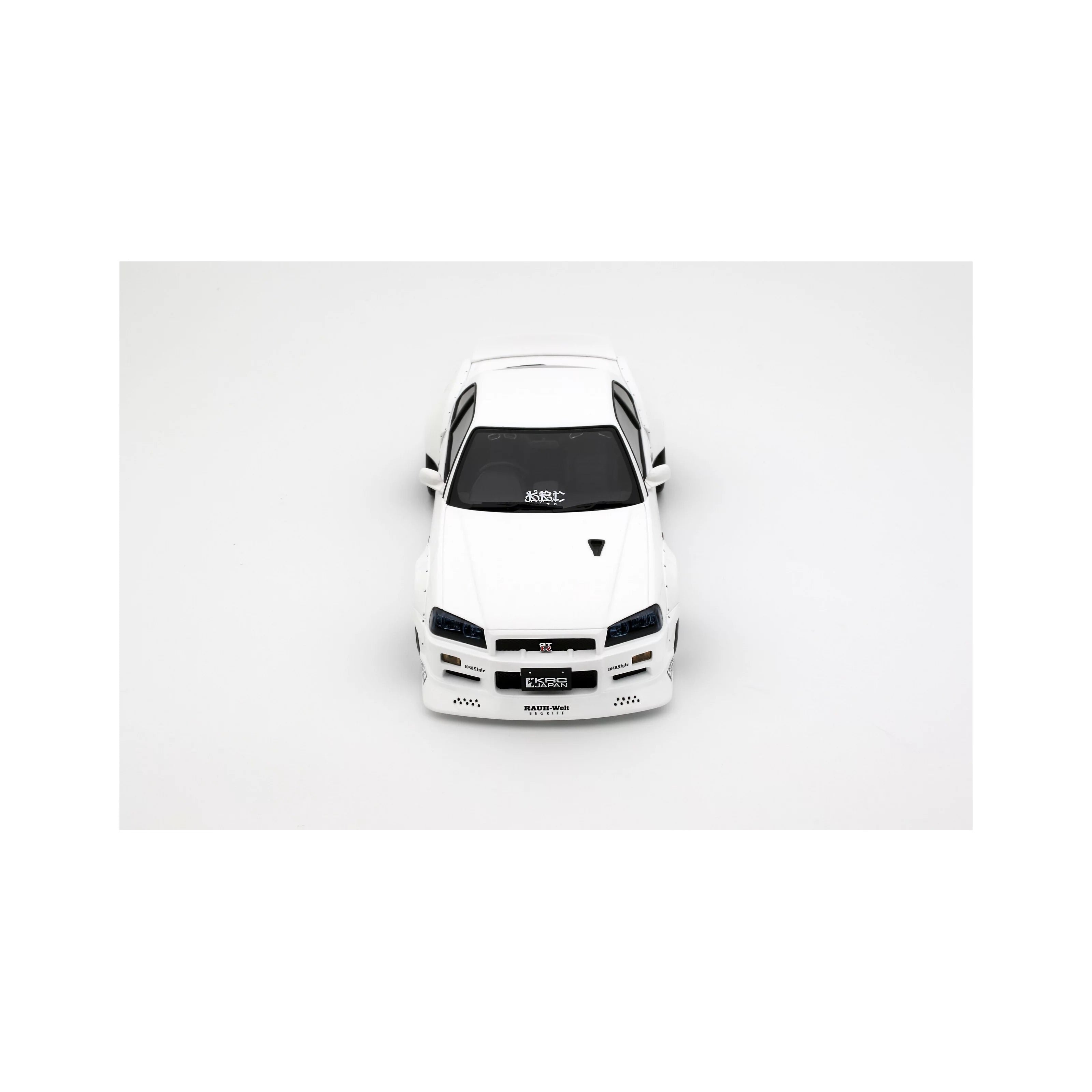M*c様 Nissan Skyline TurboGr5 ボディキット Otto 2019 Nissan Skyline GT-R R34 KRC Body Kit Pearl White QX1 1