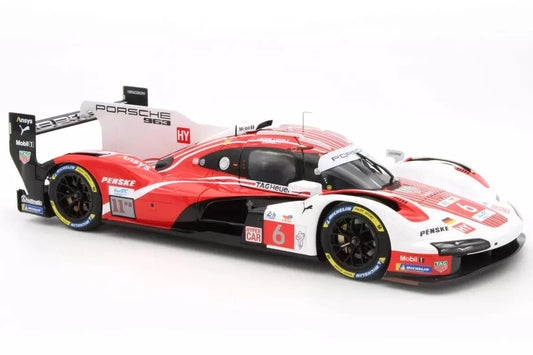 Norev Porsche 963 #6 Penske IMSA 2nd Le Mans 24hrs 2025 1:18