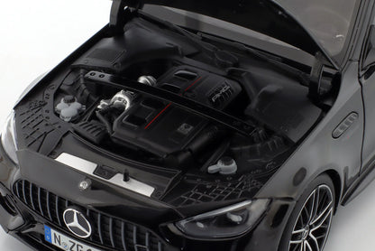 NZG Mercedes Benz C63 S AMG E Performance Sedan (W206) Obsidian Black 1:18
