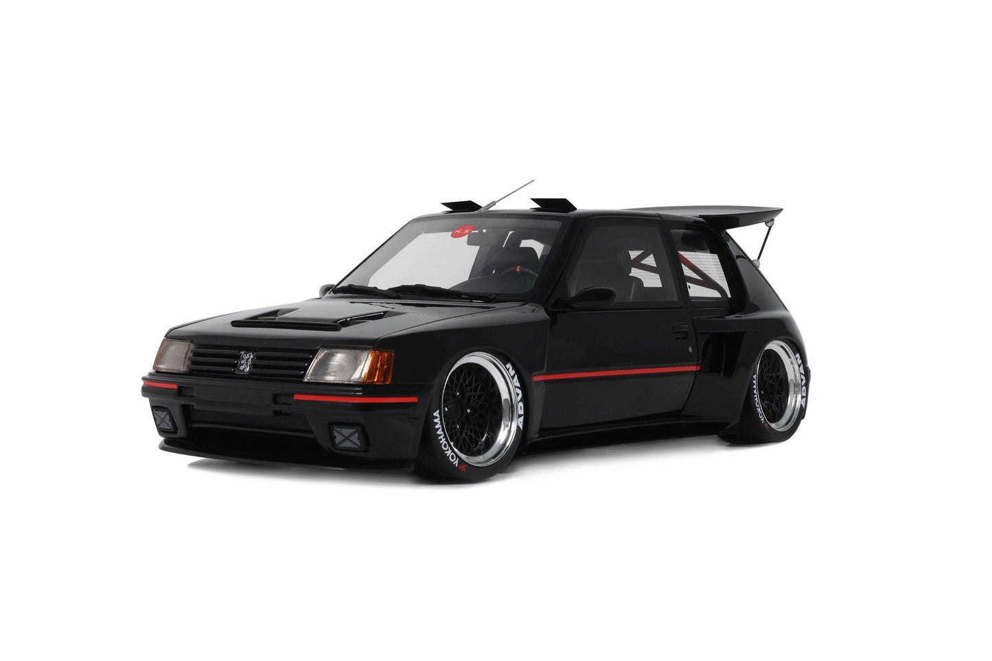 Otto 2018 Peugeot 205 Khyzyl Saleem Black 1:18