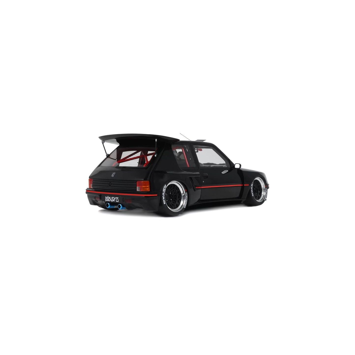 Otto 2018 Peugeot 205 Khyzyl Saleem Black 1:18