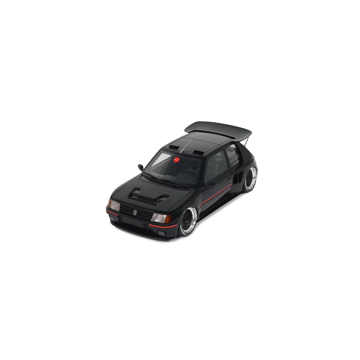 Otto 2018 Peugeot 205 Khyzyl Saleem Black 1:18