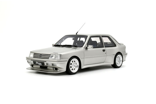 Otto 1995 Peugeot 309 GTi 16 Dimma Kompressor Gris Futura Metallisé (Grey Metallic) 1:18